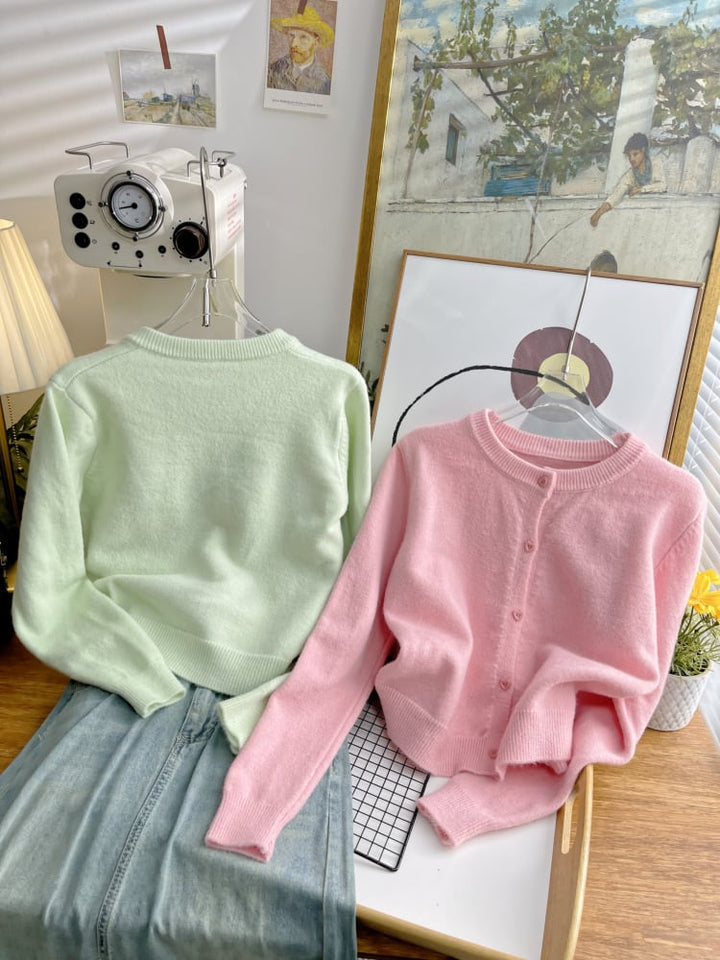 【outer】ニットカーデ　M25407