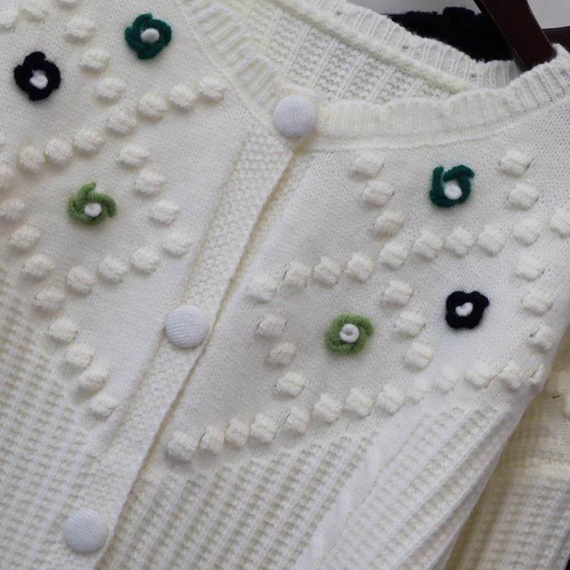 【outer】ニットカーデ　M26657