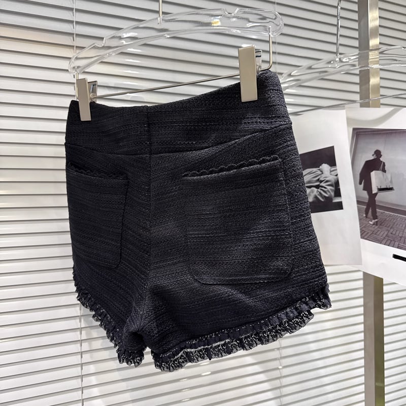 【bottoms】レースドッキングショートパンツ Q7447