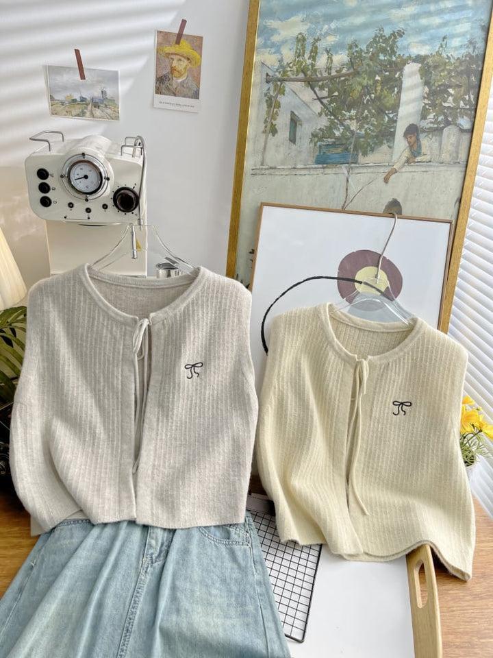 【tops】ニットベスト　M25885