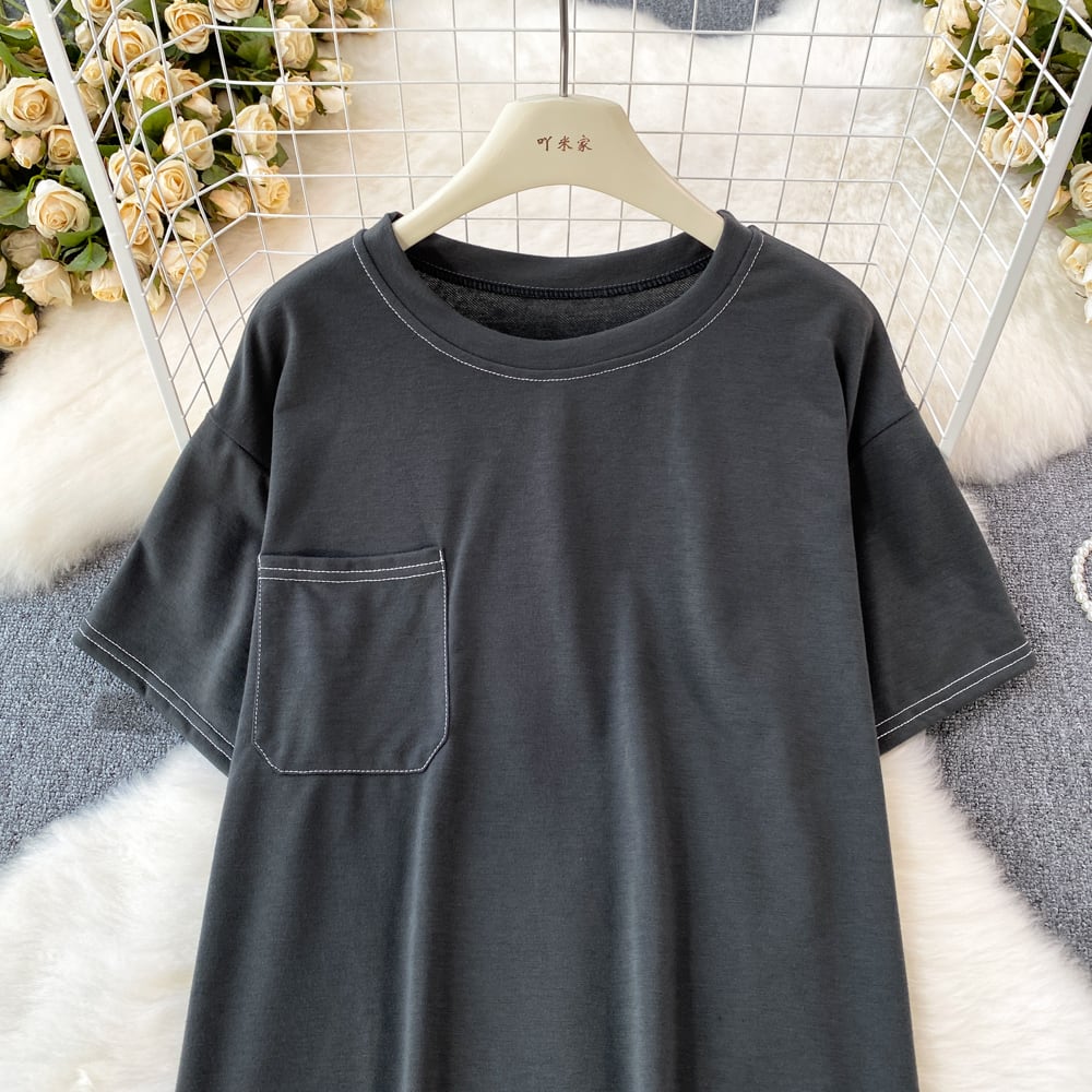 【set】目立つ！カジュアル2点セットTシャツ+ショートパンツ　M16864