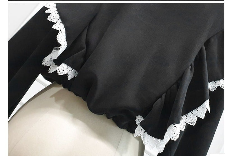 【tops】フリルプルオーバー　M27391