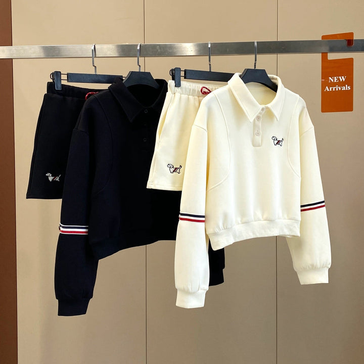 【set】プルオーバー×スカートセット　M26838