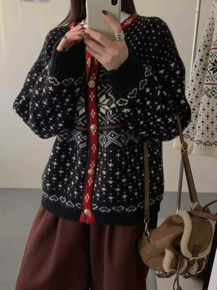 【outer】ニットカーデ　M28942