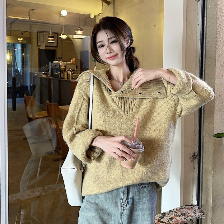 【tops】ニットセーター　M27673