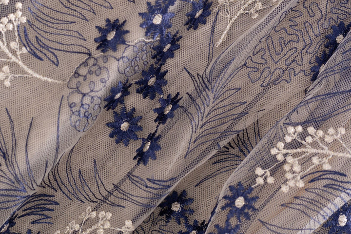 【bottoms】刺繍レースドッキングスカート　M30141