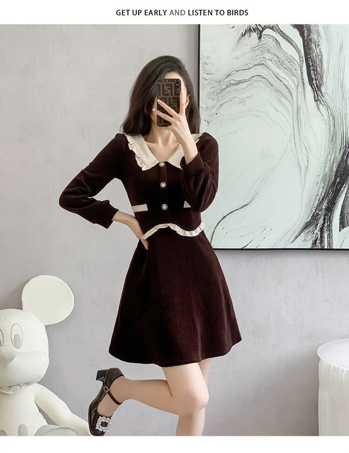 【dress】ドッキングワンピース　M18604