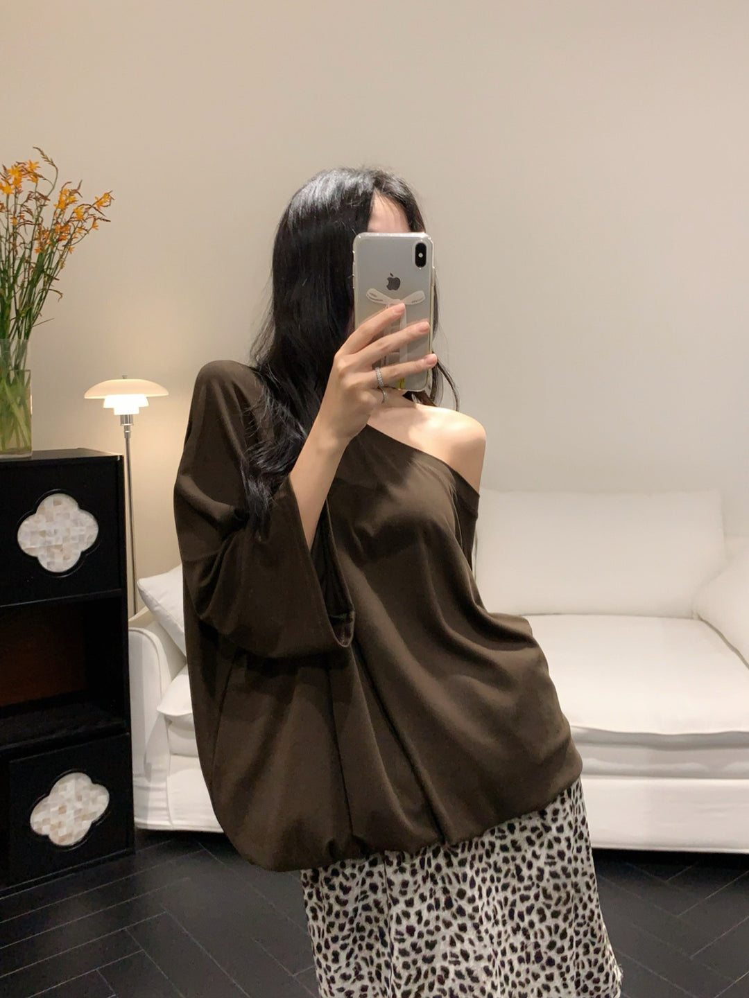 【tops】ワンショルダートップス Q9017