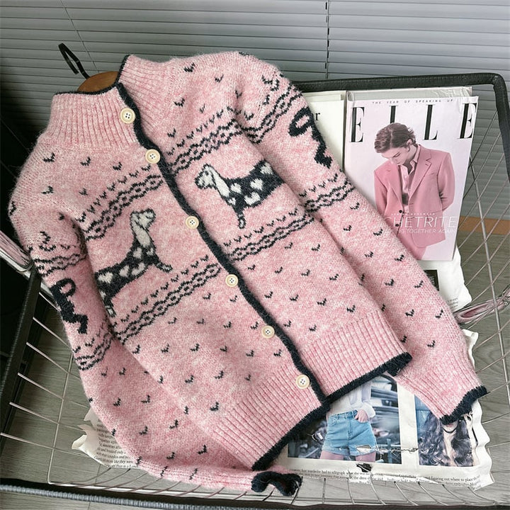 【outer】ニットカーデ　M28153