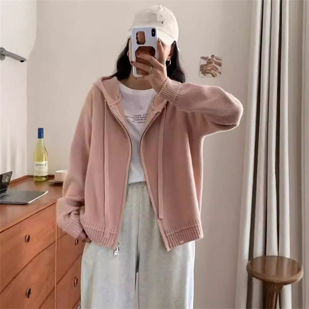 【outer】Wジップニットカーデ　M25955