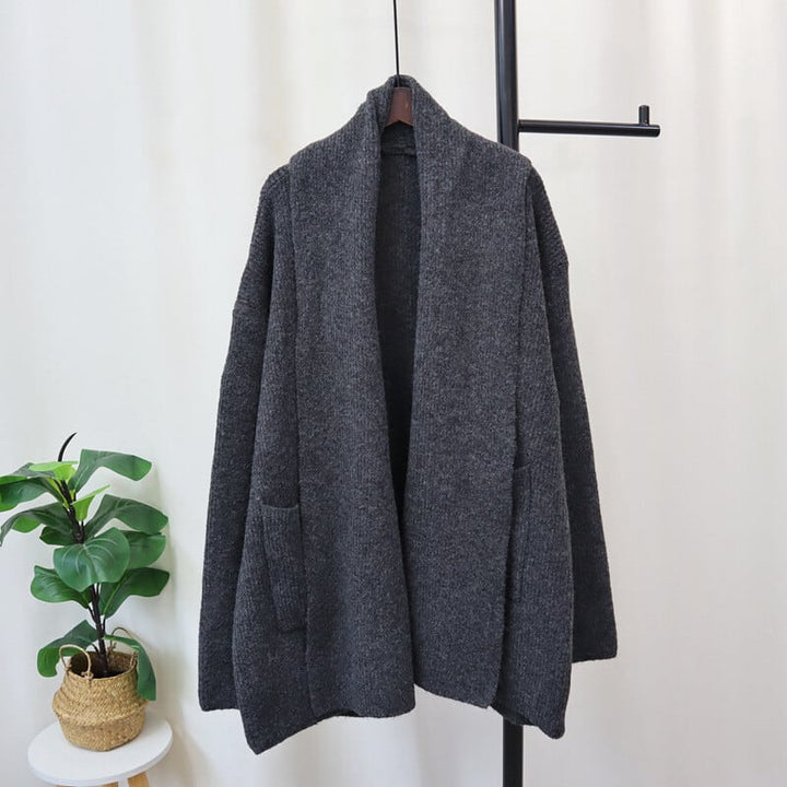 【outer】Vネックニットカーデ　M27589