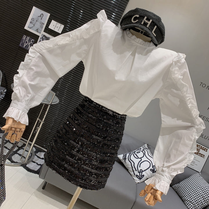 【tops】人気デザインブラウス　M29713