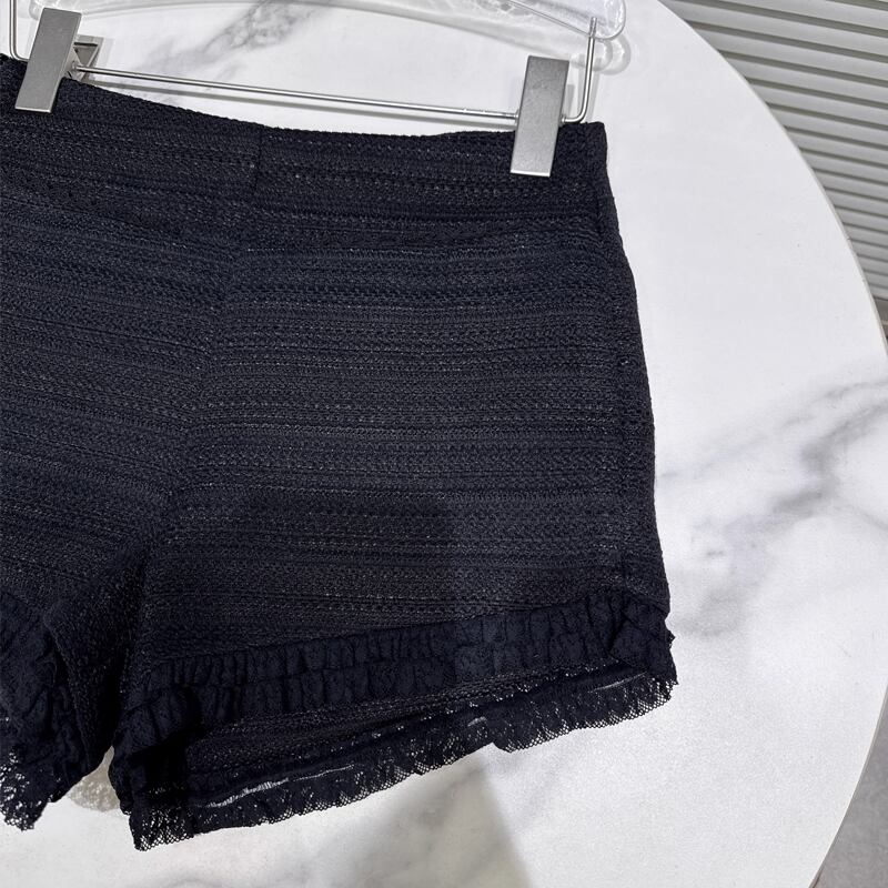 【bottoms】レースドッキングショートパンツ Q7447