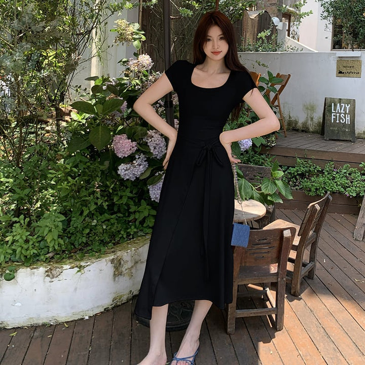 【dress】無地ワンピース　M24655