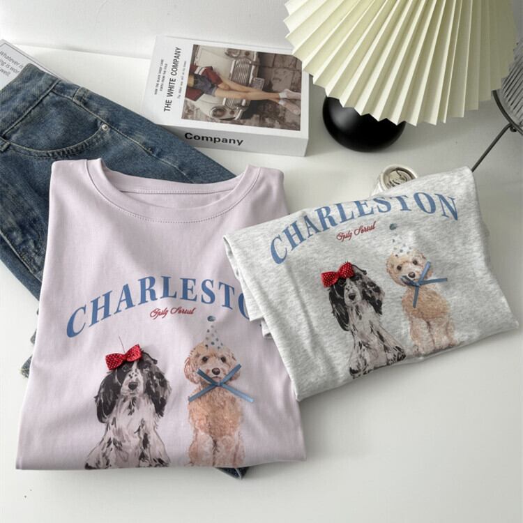 【tops】カートゥーンTシャツ　M29929