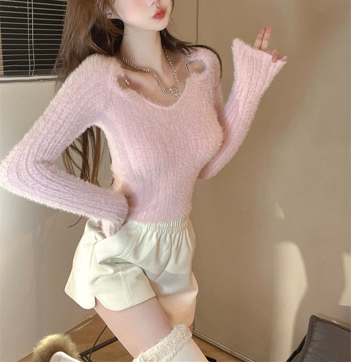 【tops】ニットセーター　M18823