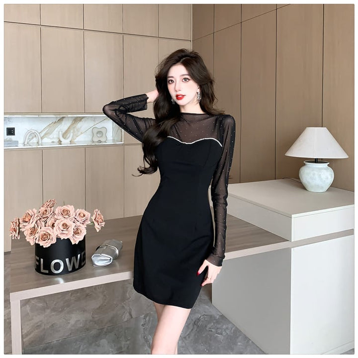 【dress】デートワンピース　M25498