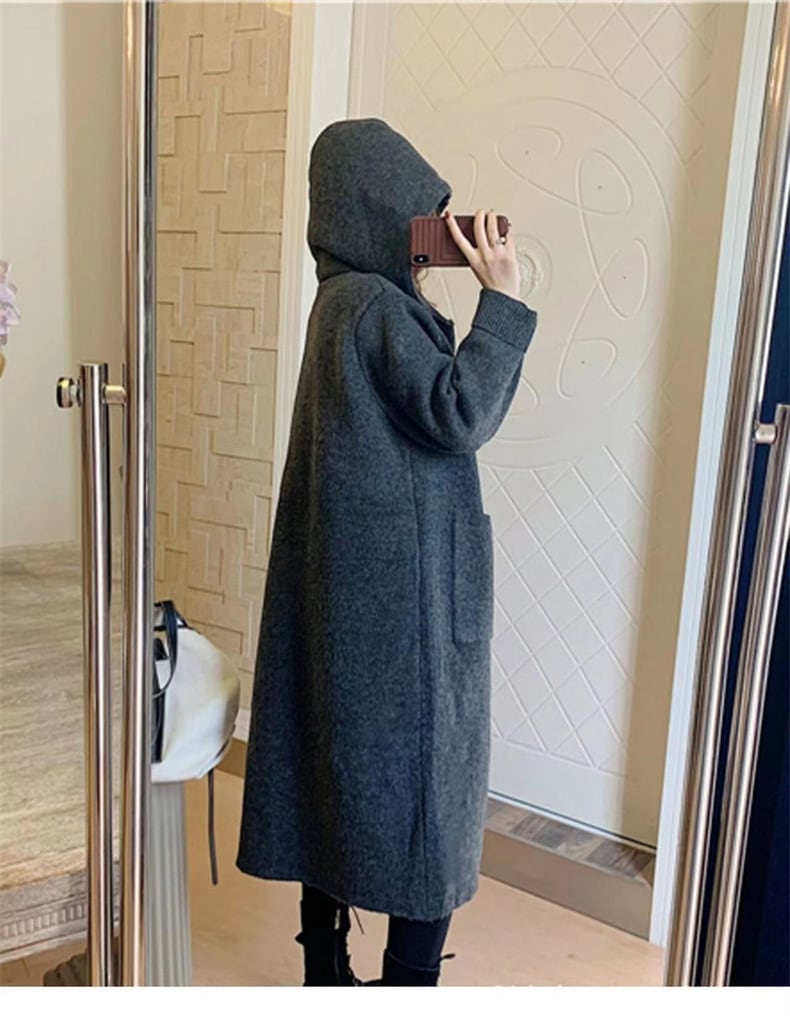 【outer】ロング丈ニットカーデ　M25565