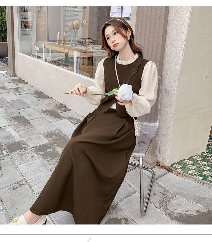 【dress】ドッキングワンピース　M18729