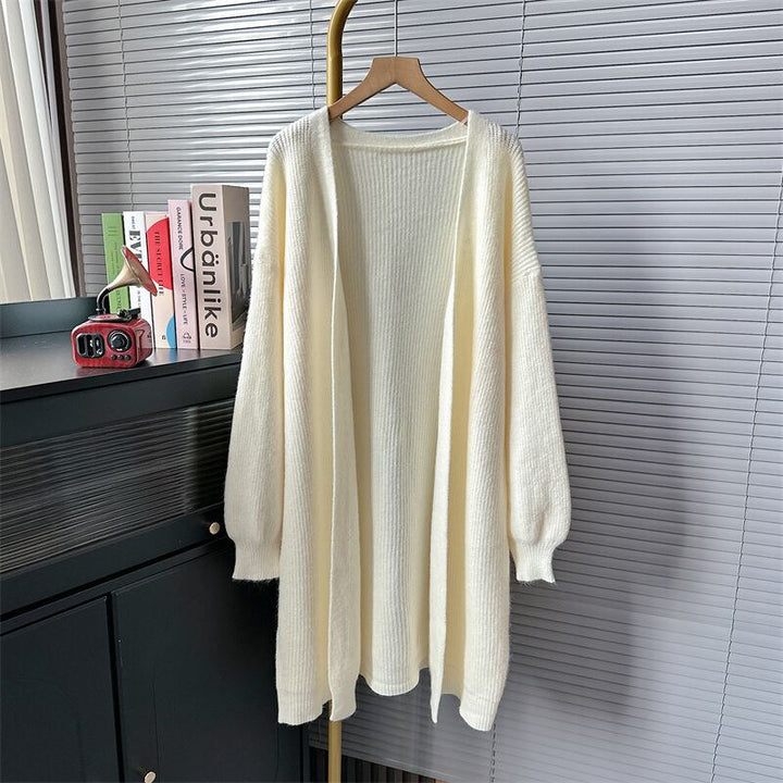 【outer】ロング丈ニットカーデ　M18901