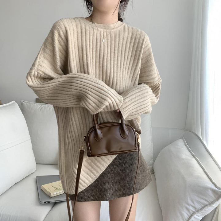 【tops】ニットプルオーバー　M19007