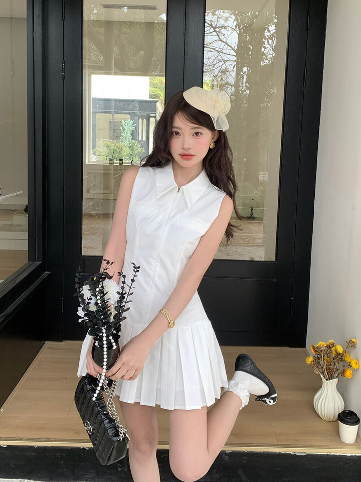 【dress】ノースリーブミニワンピース　N3549