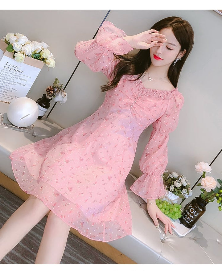 【dress】デートワンピース　M25356