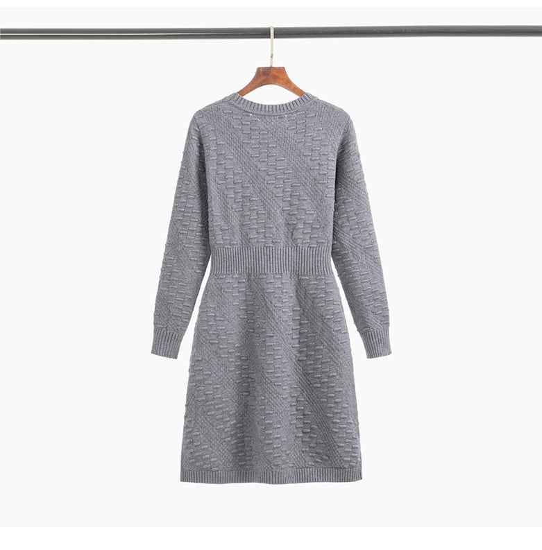 【dress】ニットワンピース　M25485