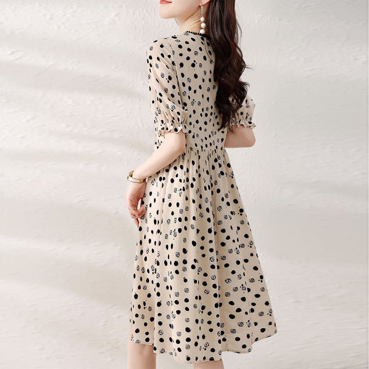 【dress】プリントワンピース　M22617