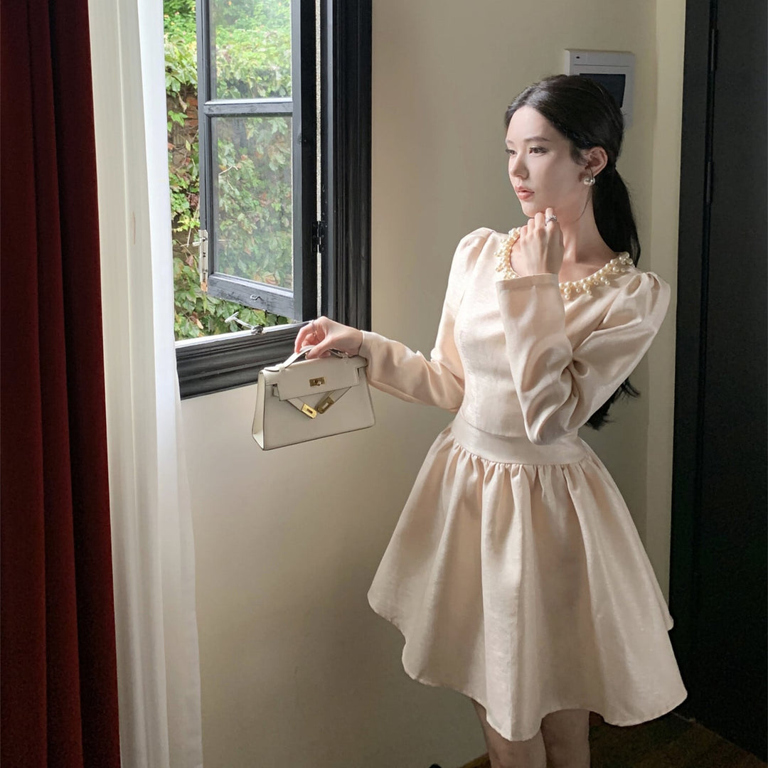 【dress】パールワンピース　M26960
