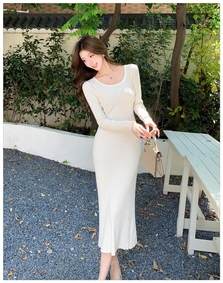 【dress】ニットワンピース　M25332