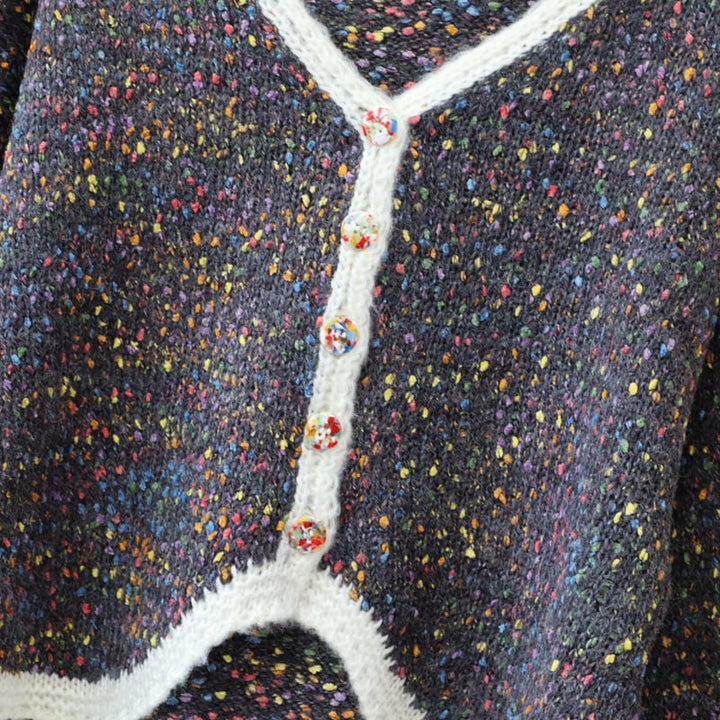 【outer】ニットカーデ　M26599