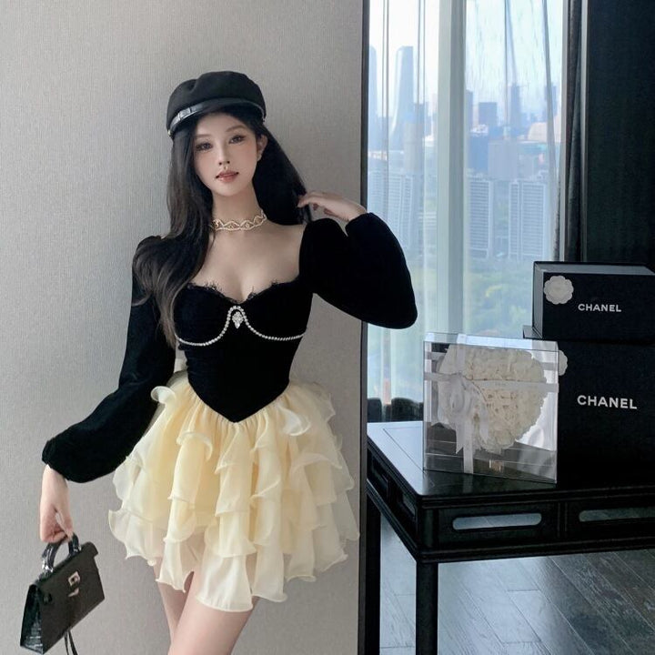 【dress】ドッキングデートワンピース　M26909