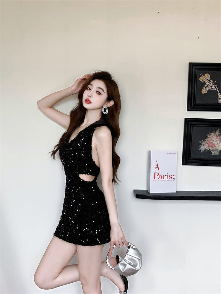 【dress】フード付きワンピース　M22607