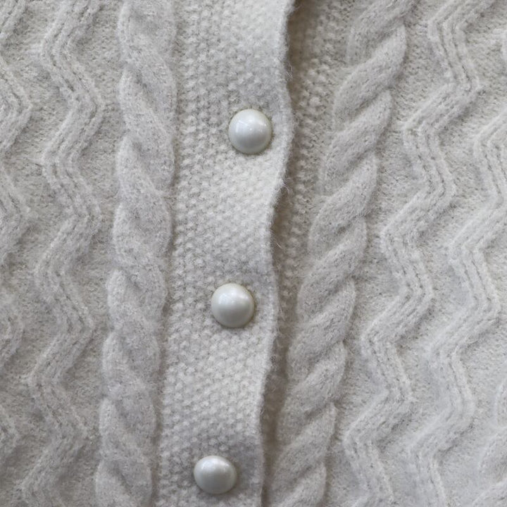 【outer】ニットカーデ　M28630