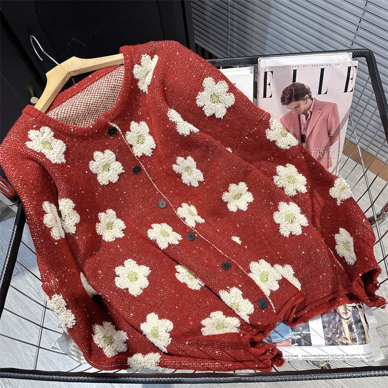 【outer】ニットカーデ　M17962