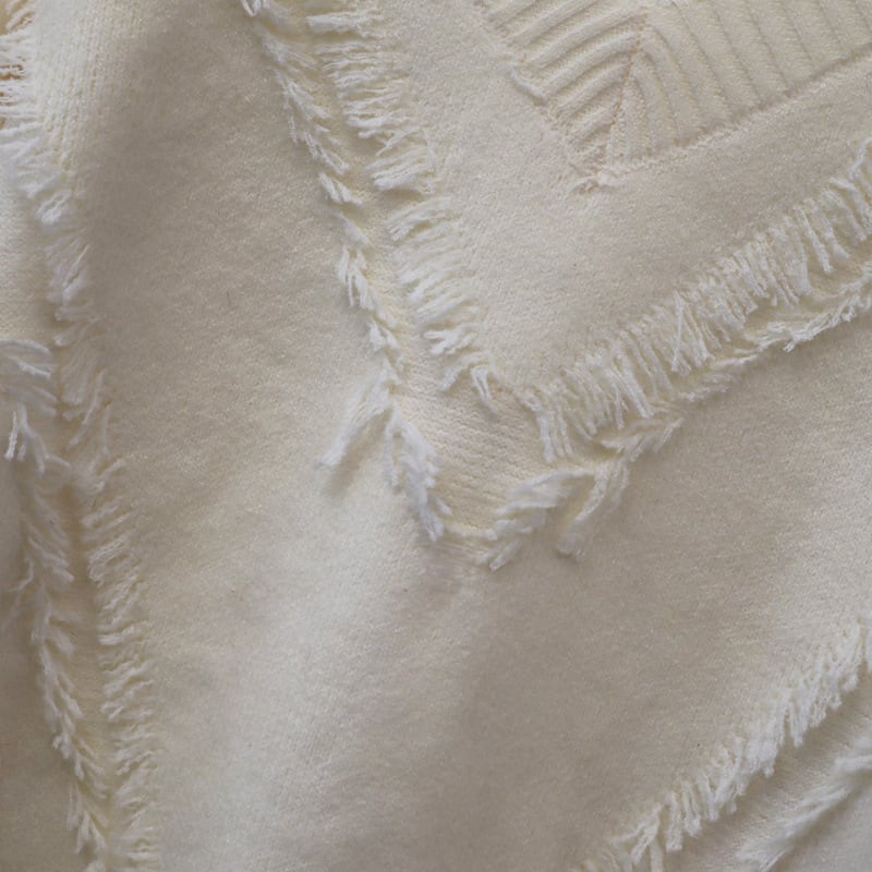 【tops】Vネックニットセーター　M26631