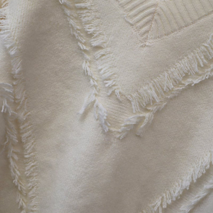 【tops】Vネックニットセーター　M26631