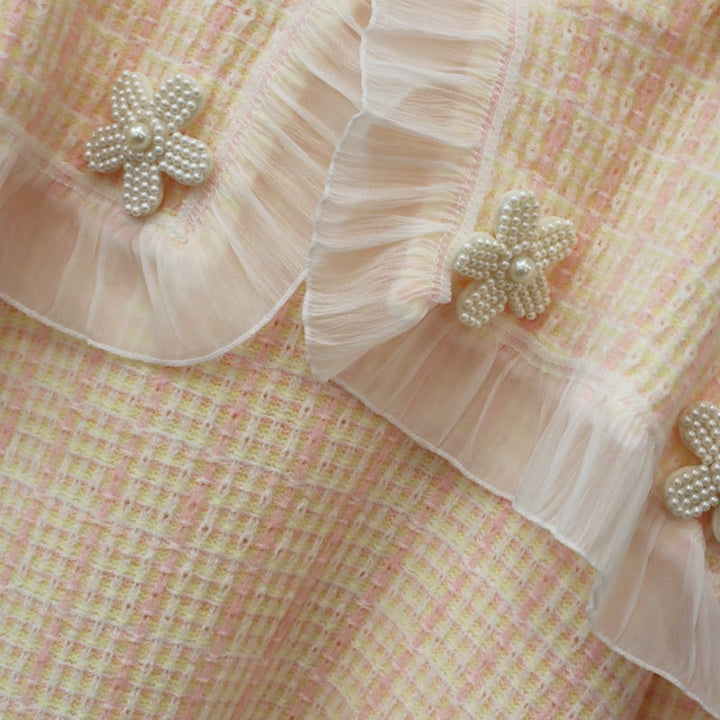 【tops】ドールカラーニットセーター　M25439