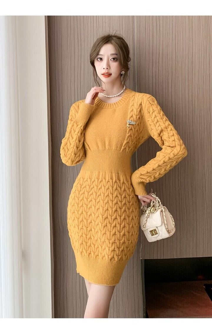 【dress】ニットワンピース　M18797