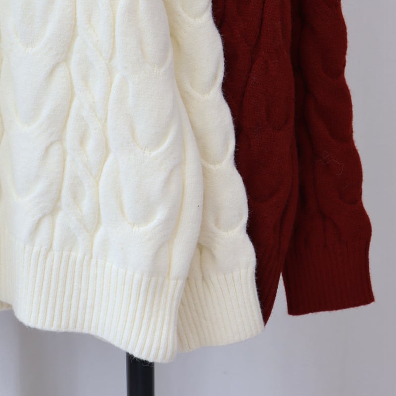 【outer】ニットカーデ　M27040