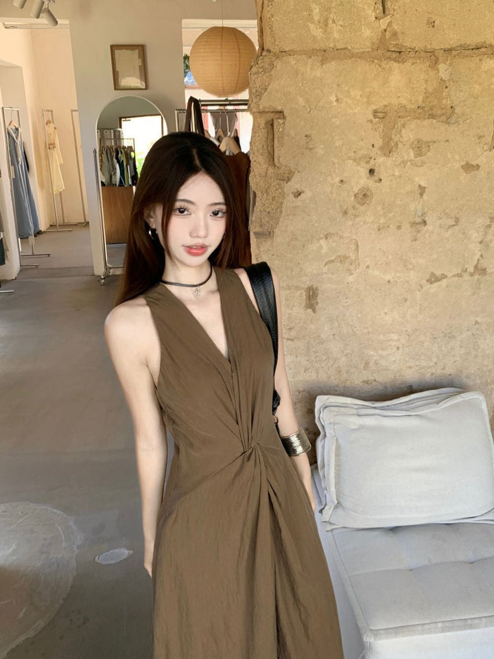 【dress】ロング丈ワンピース　M24826