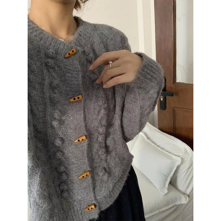 【outer】ニットカーデ　M25936