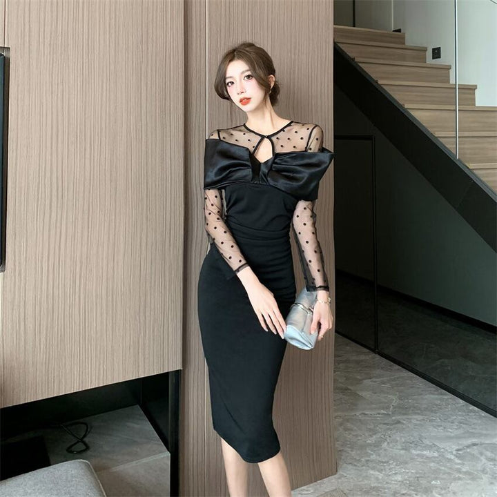 【dress】ドッキングワンピース　M18646