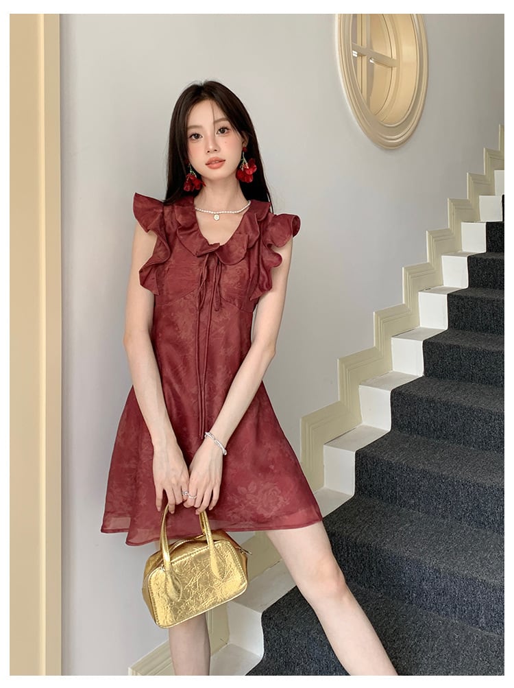 【dress】フリルワンピース　M24718