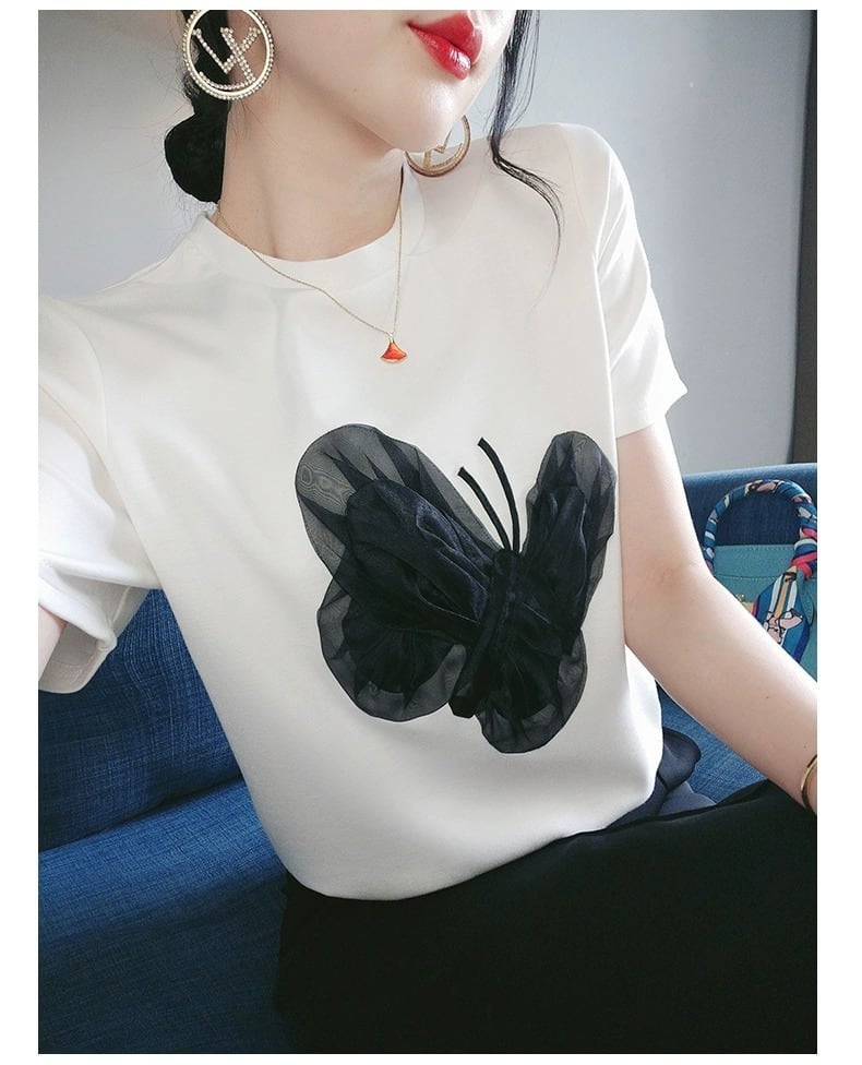 【tops】着回し最強肌触りいい Tシャツ合わせやすい　M16789