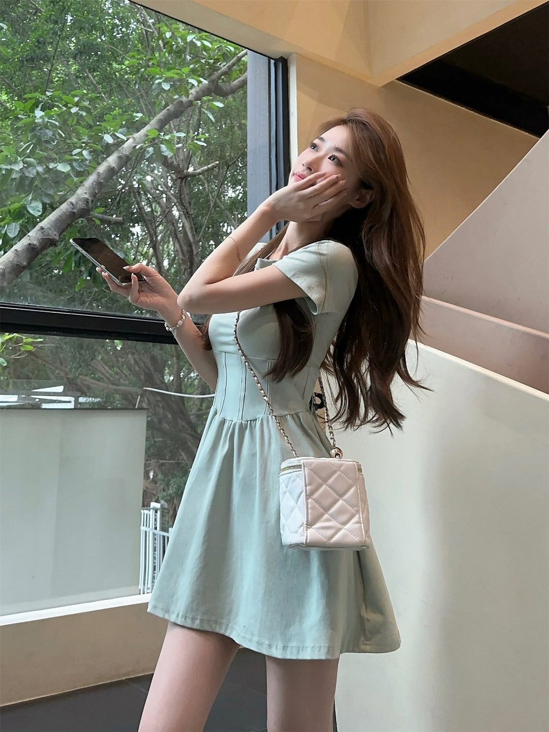 【dress】デートワンピース　M24155