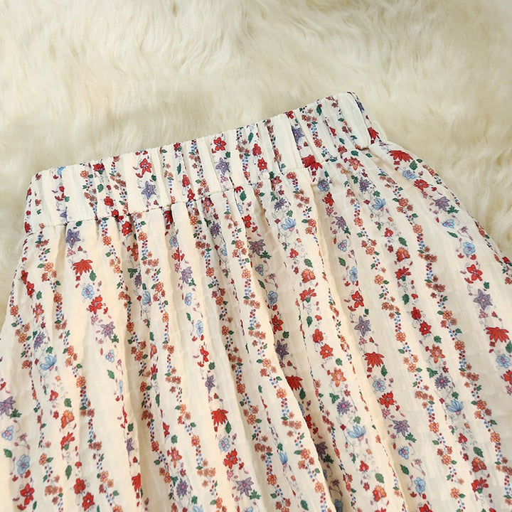 【bottoms】プリントスカート　M23940