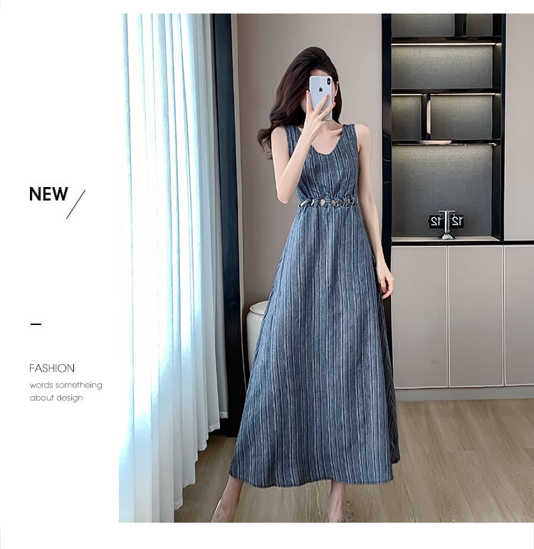 【dress】ノースリーブワンピース　M24582