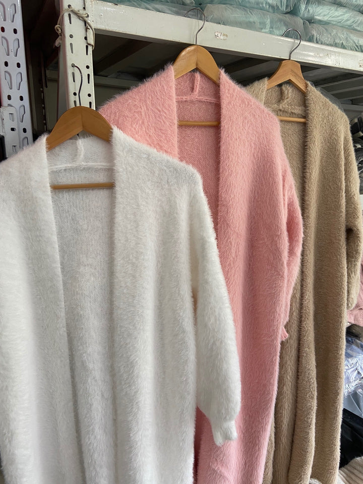 【outer】ロング丈ニットカーデ　M26868